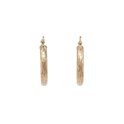 Elegant Gold Hoop Earrings