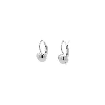 White Gold Earrings