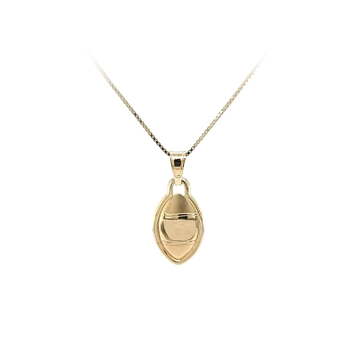 Gold Pendant Plate for Engraving