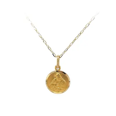 Gold Pendant First Holy Communion