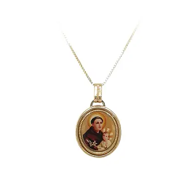Gold Pendant Medonka St. Anthony
