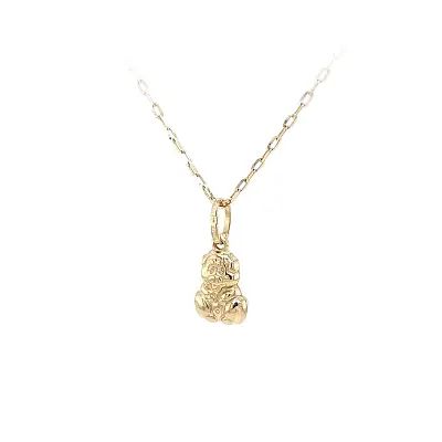 Symbol of Happiness and Prosperity - Elegant Piglet Pendant