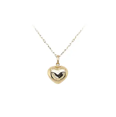 Gold Pendant Heart