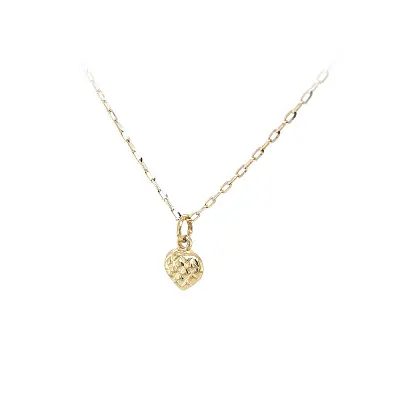 Gold Pendant Heart
