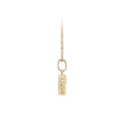 Exclusive Gold Pendant with Realistic Horse Motif