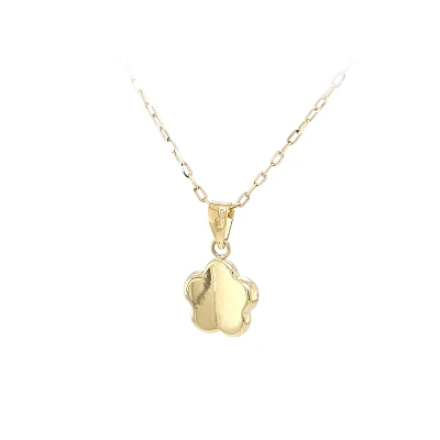Gold Pendant Flower