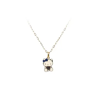 Gold Pendant Hello Kitty