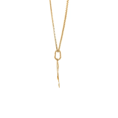 Gold Pendant Letter Z