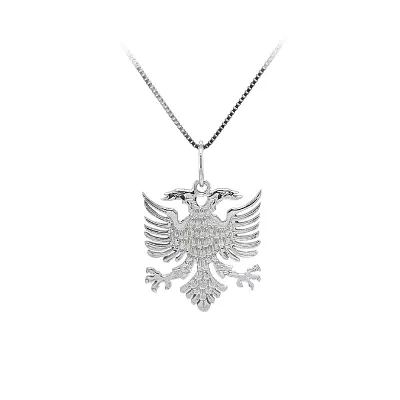 Pendant White Gold Eagle