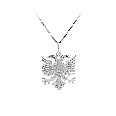 Pendant White Gold Eagle