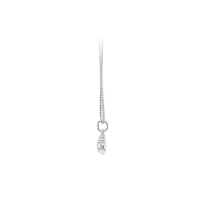 Pendant Ladybug from White Gold