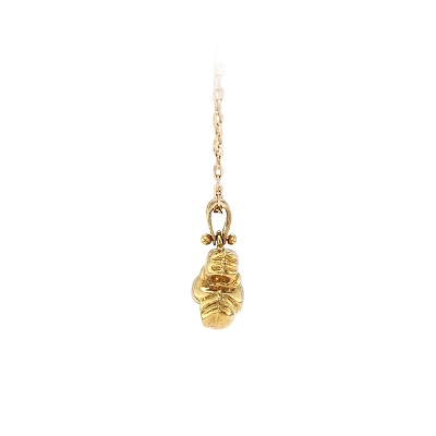 Gold Pendant Duck