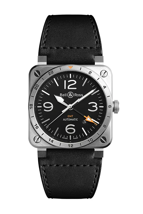 Bell & Ross Instruments BR0393-GMT-ST/SCA