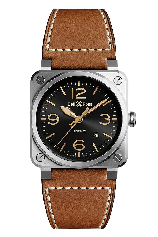 Bell & Ross BR 03-92 Golden Heritage BR0392-GH-ST/SCA