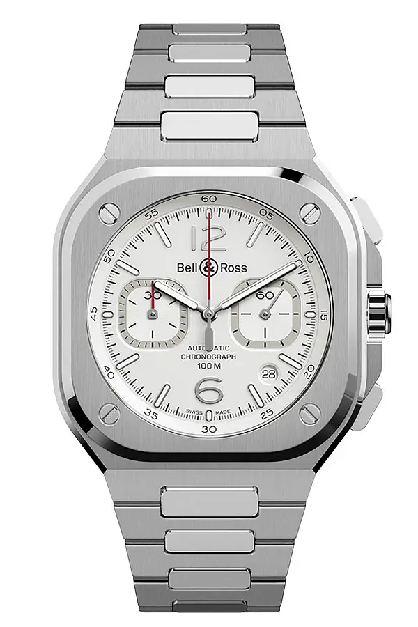 Bell & Ross BR 05 Chrono White Hawk BR05C-SI-ST/SST