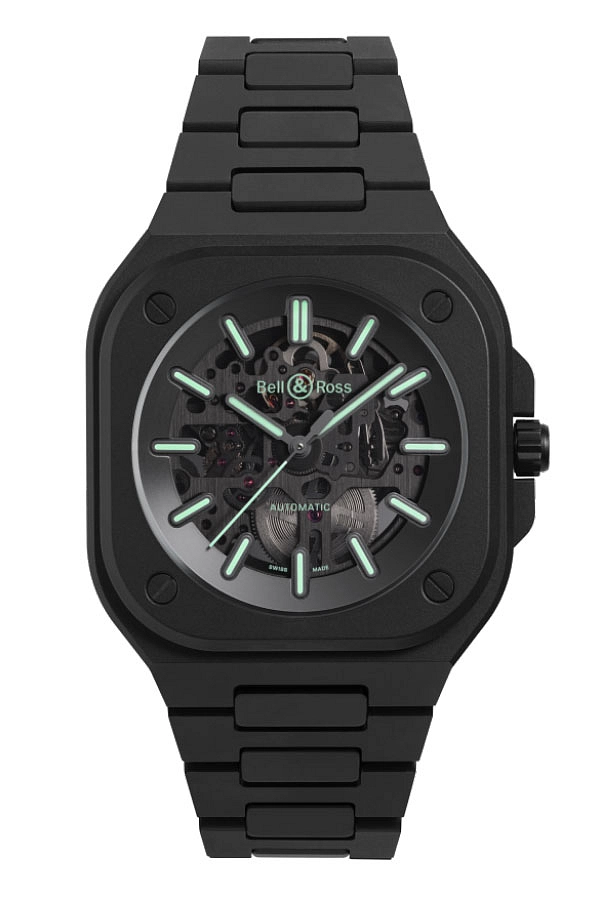 Bell & Ross BR 05 Skeleton Black Lum Ceramic BR05A-BLM-SKCE/SCE