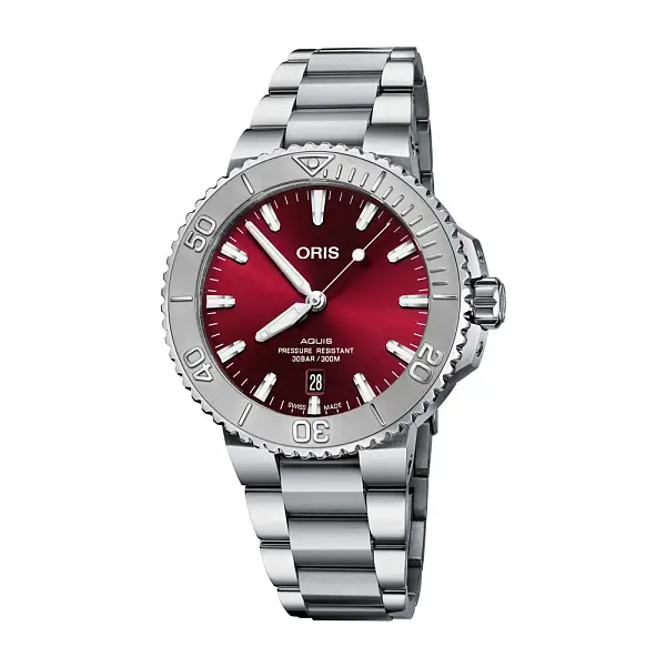 Oris Aquis Date Cherry Edition 01 733 7766 4158-07 8 22 05PEB