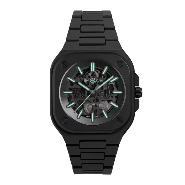 Bell & Ross BR 05 Skeleton Black Lum Ceramic BR05A-BLM-SKCE/SCE