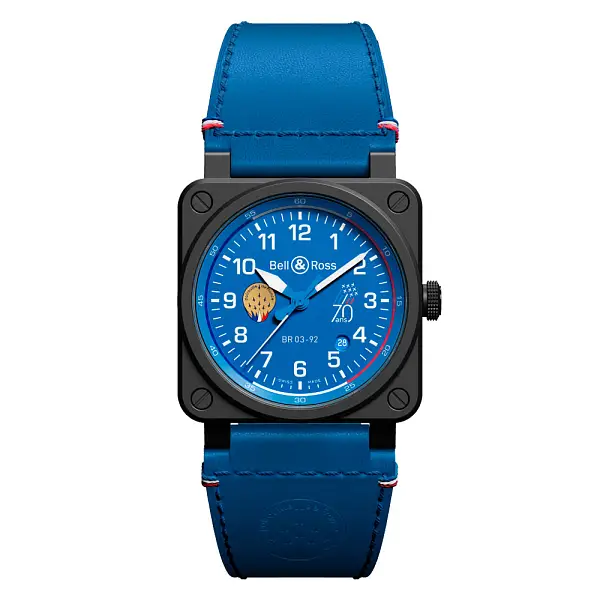 Bell & Ross BR 03-92 Patrouille de France 70th Anniversary BR0392-PAF7-CE/SCA