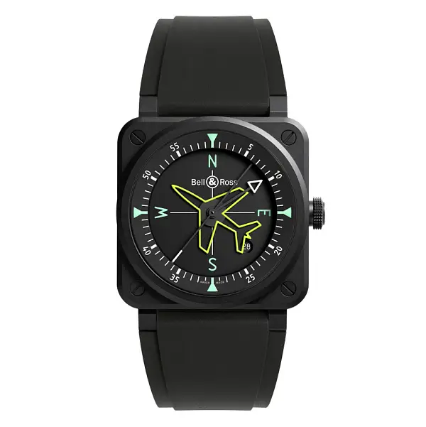 Bell & Ross BR 03 Gyrocompass BR03A-CPS-CE/SRB