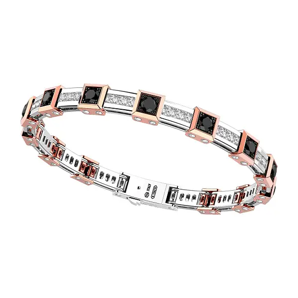 Zancan Couture Sapphire Gold Bracelet EB710BR