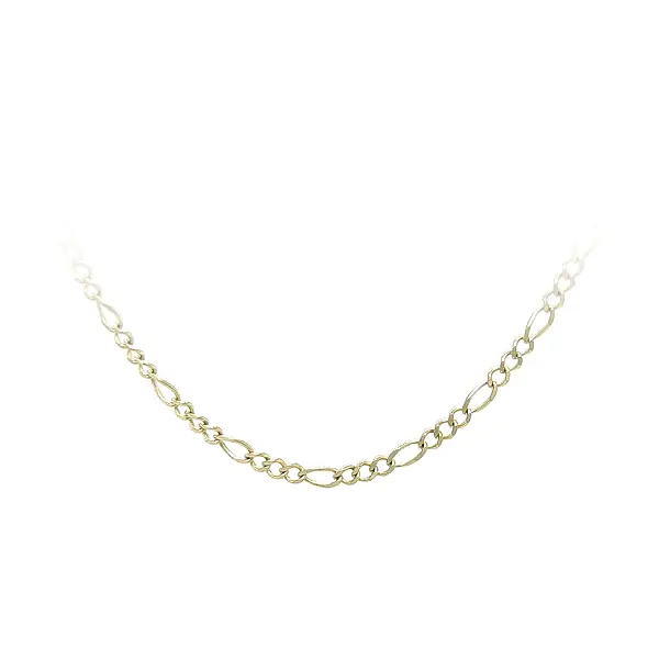 Gold Figaro Chain Necklace
