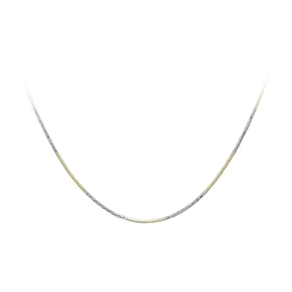 Snake Gold Chain in Combined Gold
