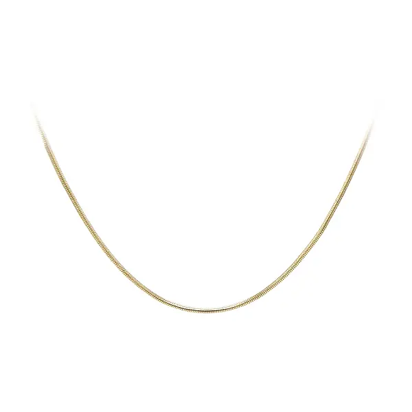 Gold Snake Chain Necklace