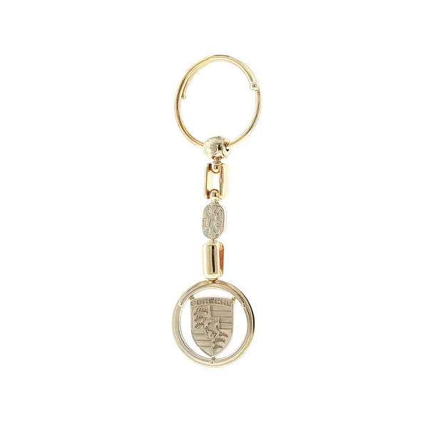 Gold Porsche key ring 23,23 gr