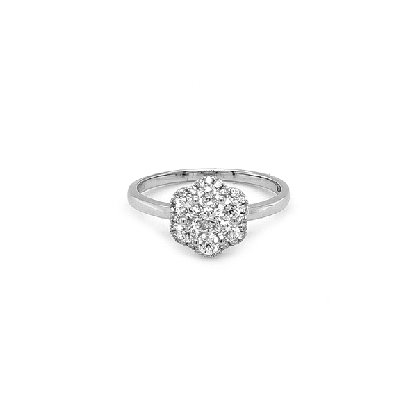 Gold Ring with Diamonds