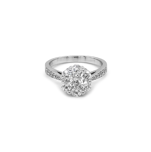 Gold Ring with Diamonds