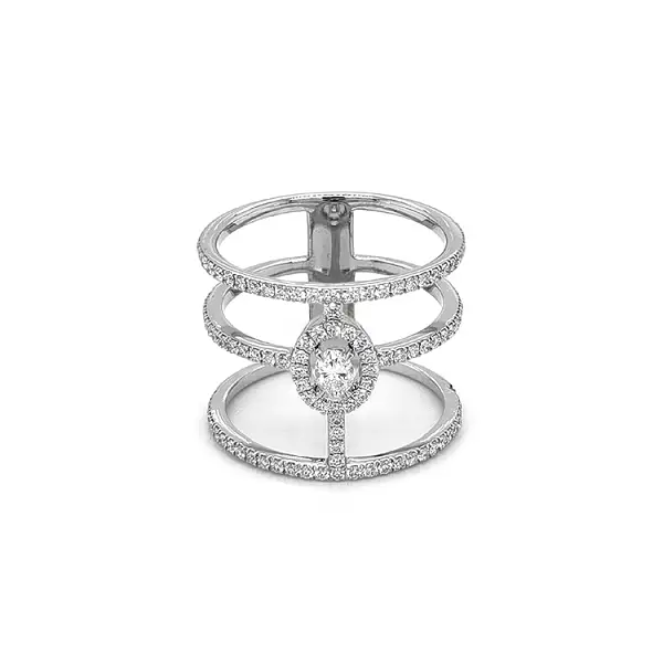 Gold Ring with Diamonds