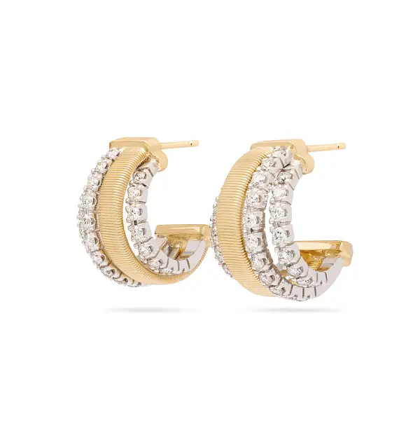 Gold Earrings Marco Bicego Masai OG B2 YW M5