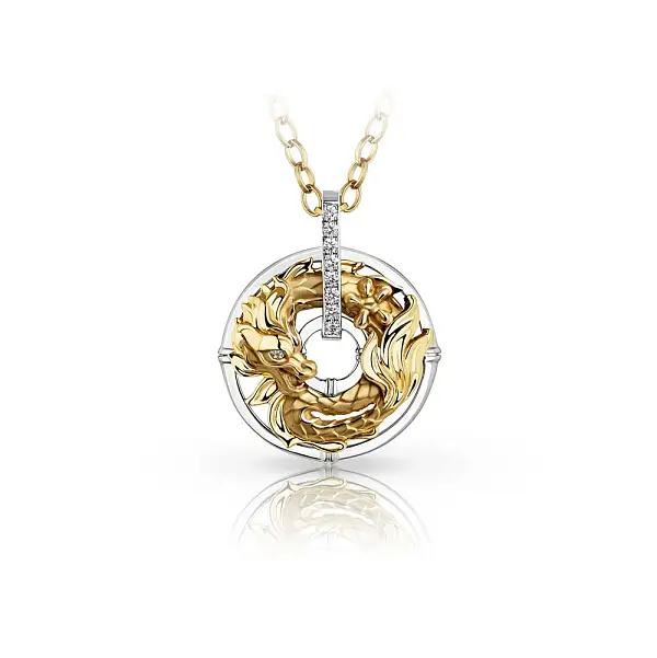 Gold Necklace Carrera y Carrera New Shanghai Mini