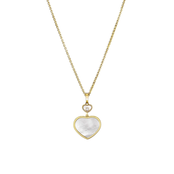 Gold Pendant Chopard Happy Hearts 797482-0301