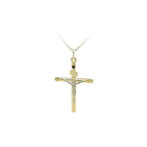 Pendant Cross with Jesus Christ