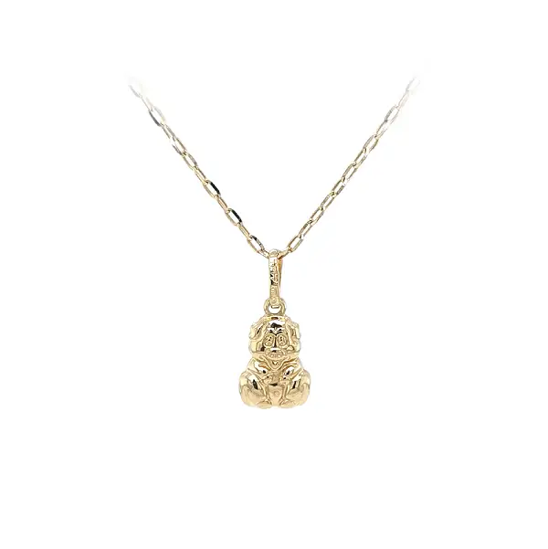Symbol of Happiness and Prosperity - Elegant Piglet Pendant