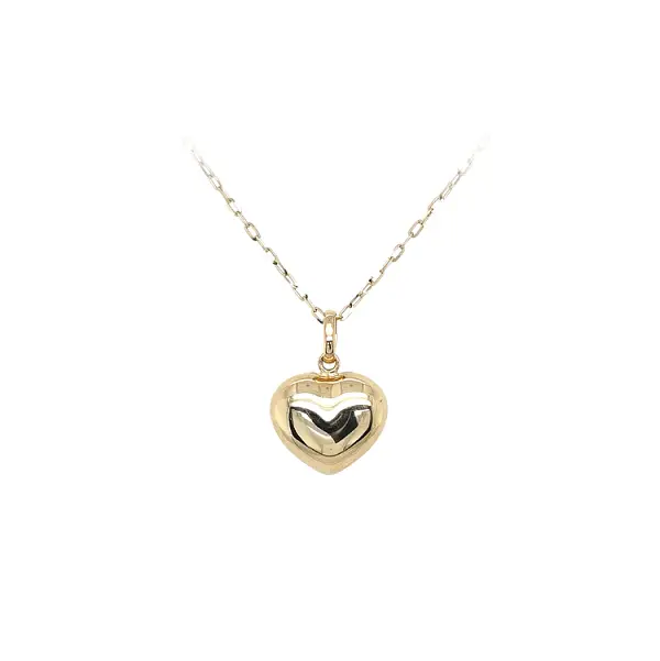 Gold Pendant Heart