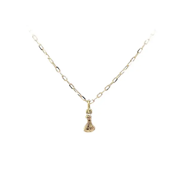 Golden Purse with Thousand Dollars for Success and Abundance