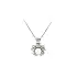 Exclusive White Gold Pendant with Pearl