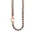 Zancan Men’s Necklace in Rose and White Gold EC289RB-60