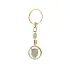 Gold Porsche key ring 23,23 gr