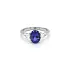 Gold Ring with Tanzanite and Diamonds