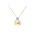 Necklace with Zirconias in Gold