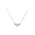 Necklace with Zirconias in Gold