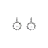 White Gold Pearl Earrings