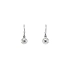 Children's White Gold Earrings
