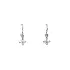 Children's Earrings with White Gold Zircons