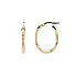 Yellow Gold Oval Earrings for Everyday Elegance