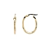 Yellow Gold Oval Earrings for Everyday Elegance